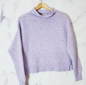 COURT & ROWE Purple Cowl neck Sweater. size Small